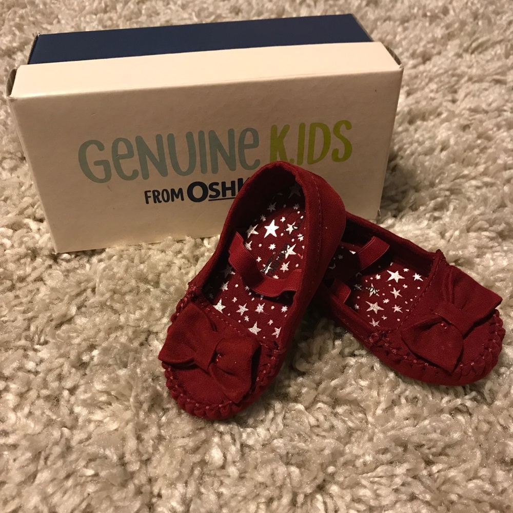 OshKosh Genuine Kids red dress shoes